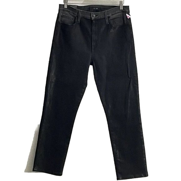 Joe's Jeans Denim - JOE'S Woman SEDNA High Rise Straight Ankle Coated Two Tone Jeans Size: 26